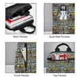 thumbnail image 4 of Naloa Barbeque Print Lightweight DayBackpack Suitable for school, work, shopping, travel, etc., 4 of 5