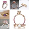thumbnail image 2 of QQTDFG Fashion 925 Silver Cubic Zirconia Rings Women Jewelry Wedding Ring Size 5-11-7-#6, 2 of 8