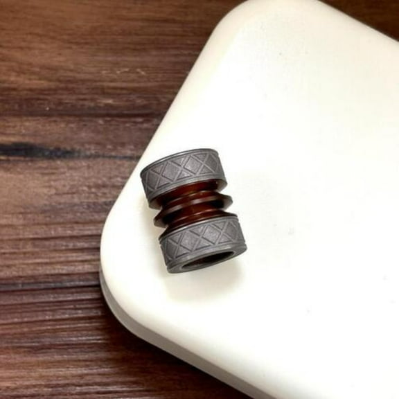 Titanium PEI Craft Bead Paracord Necklace Bracelet Pendant For Knife Lanyard Keychain Jewelry Making