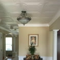 thumbnail image 2 of À LA MAISON CEILINGS R08 Virginian Pre-Painted Foam Glue-up Ceiling Tile (21.6 sq. ft./Case), Pack of 8, Ultra Pure White - Satin (Behr), 2 of 17