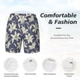 thumbnail image 5 of Balery Lilies Flowers Mens Swim Trunks Swim Shorts for Men Quick Dry Inseam Beach Shorts with Compression Liner Pocket-XX-Large, 5 of 9