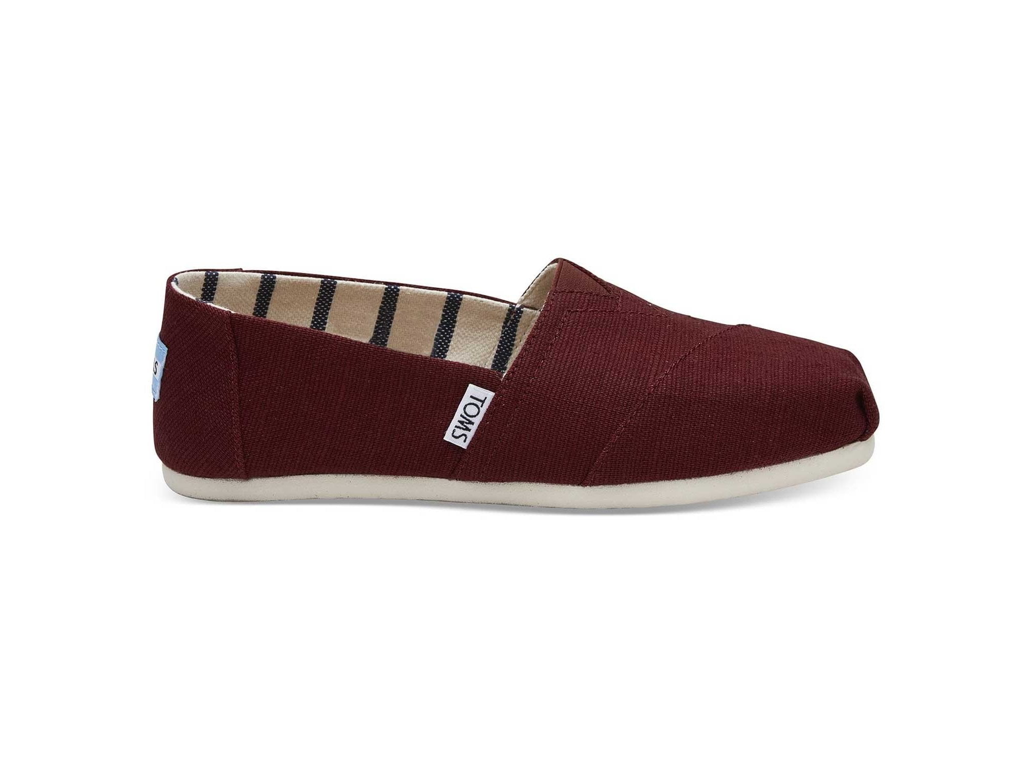 toms canvas loafers