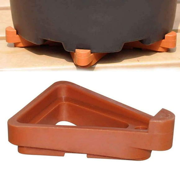 12Pcs Plant Pot Feet Pot Toes Invisible Flower Pot Risers Terra Cotta Pot Toes for Indoor and Outdoor Plant Pots