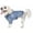 Blue, variant on Dog Helios ® 'Torrential Shield' Waterproof Multi-Adjustable Pet Dog Windbreaker Raincoat