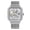Silver, variant on Men's Fashionable Mechanical Watch With Transparent Bottom, Hollow Mesh Band, Sports Luminous Waterproof Fully Automatic Mechanical Watch