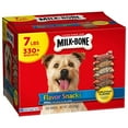 MilkBone Flavor Snacks Dog Treat, Small/Medium Biscuits, 7Pound