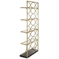 thumbnail image 6 of Safavieh Spano Glass 4 Tier Marble Base Etagere, 6 of 9