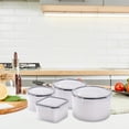 thumbnail image 5 of Fresh Keeper Plastic Produce Storage Containers with Lids - Salad Berry Lettuce Food Meat Organizer, 5 of 5