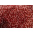 thumbnail image 4 of oneOone Tissu en Coton Soie Rouge Ethnique Bandhani Matériel de Robe Tissu Imprimé Tissu au Mètre 42 Pouces de Large, 4 of 4