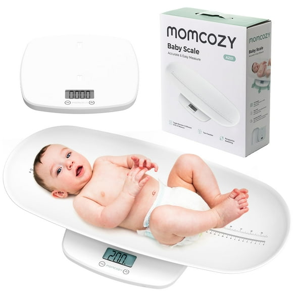 Báscula multifunción para bebés Momcozy para medir peso y altura
