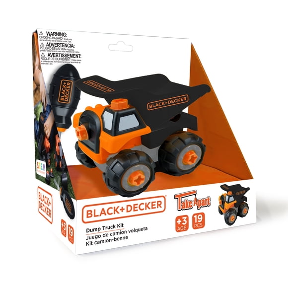 Camión De Volteo Minero Black+decker Take Apart Classic