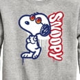 thumbnail image 3 of Peanuts - Graffiti Snoopy - Toddler And Youth Crewneck Fleece Sweatshirt, 3 of 6