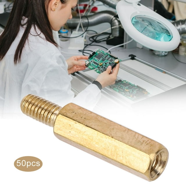 Separador hexagonal, acoplamiento de latón, separador M3, montaje de placa PCB, el mejor en su clase
