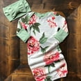 thumbnail image 3 of Newborn Infant Baby Sleeping Bag Blanket Swaddle Wrap Long Sleeve Outfits Set, 3 of 4