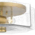 thumbnail image 4 of Quoizel Kaplan 2-Light Aged Brass Flush Mount Light, 4 of 7