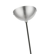 45482-91 Livex Lighting Stockton - 1 Light Globe Pendant In Industrial Style-17.5 Inches Tall and 11.75 Inches Wide-Brushed Nickel/Polished Chrome