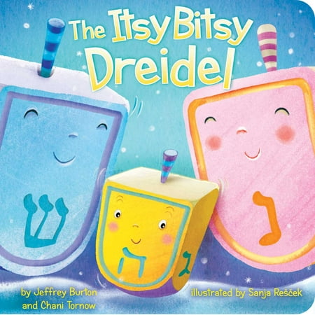 Plastic Dreidel - Itsy Bitsy Dreidel (Board Book)
