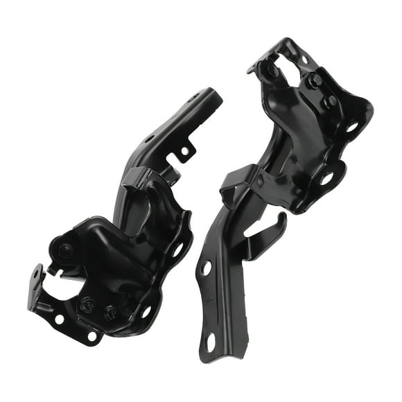 Unique Bargains 1 Pair Hood Hinges for Lexus GX460 2010-2021 Front Driver and Passenger Side Front Bonnet Bracket No.5341060080/5342060070 Black Iron