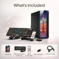 thumbnail image 5 of PC de Jeu de Bureau – Processeur Intel Core i7 jusqu'à 4,0 GHz 16 Go de RAM DDR4 512 Go SSD GeForce GT1030 2 Go GDDR5 Wi‐Fi Windows 11 Pro - AXOII - Remis à Neuf, 5 of 5