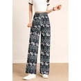 thumbnail image 1 of Pantalones casuales ligeros para mujer, pantalones de verano finos, rectos y sueltos., 1 of 8