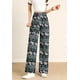 thumbnail image 1 of Pantalones casuales ligeros para mujer, pantalones de verano finos, rectos y sueltos., 1 of 8