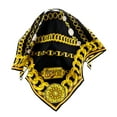 thumbnail image 2 of Versace Jeans Couture Silk Cloth Foulard Satin Chain Pearls Black Gold, black, One size for Womens, 2 of 3