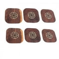 thumbnail image 4 of Posavasos de madera para taza de té,posavasos de madera,Posavasos de madera para bebidas,Alfombrilla para servir,Posavasos de ébano,Mantel individual de bebidas de café,Accesorios para la, 4 of 9