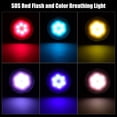thumbnail image 2 of Lámpara fotográfica Andoer LY-02 Mini RGB LED Luz de relleno Lámpara de fotografía Portátil Multifuncional Superbright 3200K-6500K Batería incorporada Rojo Andoer Lámpara de fotografía, 2 of 7
