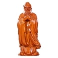 thumbnail image 1 of Rosewood carved Confucius figurine, a statue of Confucius, a Mid-Autumn Festival gift, a Teachers' Day gift from Confucius School, a mahogany gift., 1 of 4