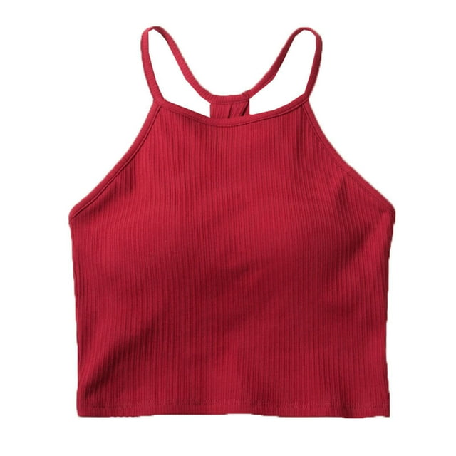 Tauxra Hauts pour Femmes, Chemise Sans Manches à Col Rond, Haut d'Été Décontracté Confortable avec Coupe Régulière pour Usage Quotidien, Léger et Respirant, Entretien Facile