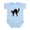 Sky Blue, variant on CafePress - Vintage Black Halloween Kitty Infant Bodysuit - Baby Light Bodysuit, Size Newborn - 24 Months