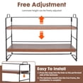 thumbnail image 6 of YOYTOO Desk Shelf Organizer, 2 Tier Desktop Organizers Storage Shelves Tabletop Bookshelf for Home Office, 6 of 8