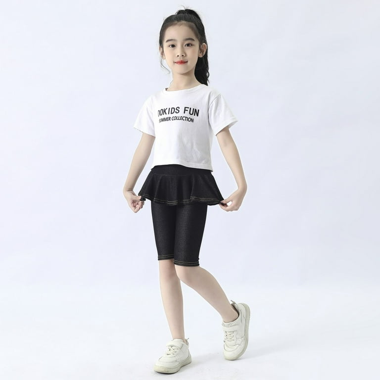 White capri leggings toddler cheap