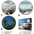 thumbnail image 3 of Designart "Dominican Coastal Charm" Nautical & Beach Metal Art Print, 3 of 5