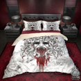 thumbnail image 2 of White Goth Bedding Set, Comforter or Duvet, Vampire Medusa, Gothic Bed Cover,, 2 of 10