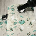 thumbnail image 3 of Ambesonne Floral Grommet Curtain, Romantic Little Hearts, 50" x 72", Turquoise Brown Beige, 3 of 6