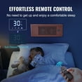 thumbnail image 5 of KFFKFF Quiet Register Booster Fan, Fits 4” x 12” Vent Openings, with Remote and Thermostat Control, Adjustable Speed for Heating and Cooling, Brown, 5 of 9