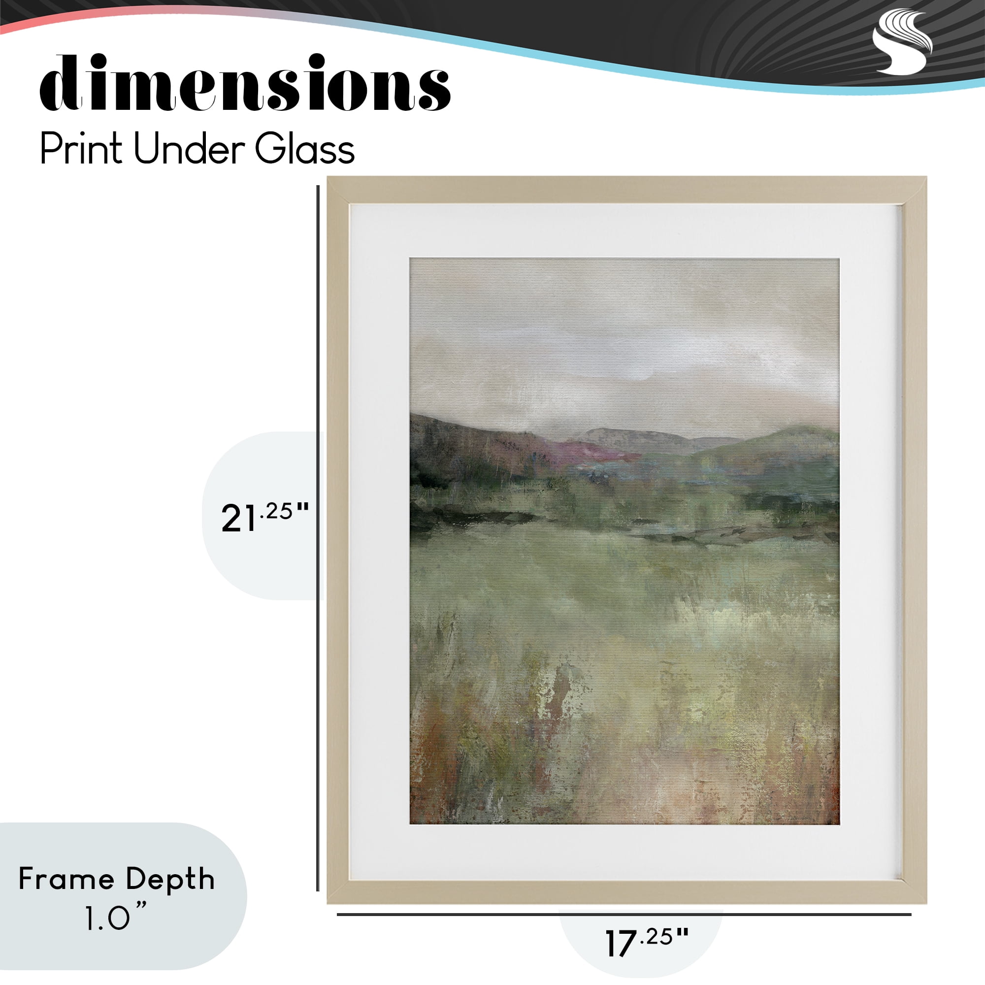 Stupell Industries Glimpse Of Spring Birch Framed Print Under Glass, design by Carol Robinson