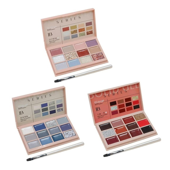 3 Uds. de Esmalte de Uñas de Gel , Pigmento de Gelatina, Pintura de Gel para Pintura Al , Pegamento, Barniz, Crema de Pudín, P jinwen Esmalte de uñas de gel