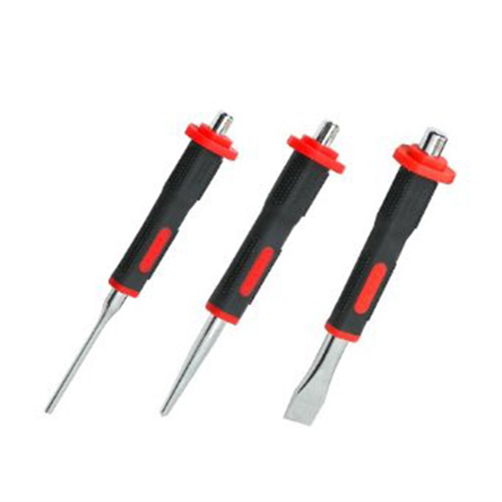 3Pc Punch And Chisel Set