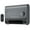 Dark gray, variant on MCQ Smart Wall Heater, Electric Space Heater for Bedroom, Vertical Oscillation, Adjustable Thermostat, Remote Control, 24H Timer,Dark Grey