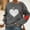 Dark Gray, variant on SYMOID Womens Loose Sequin Heart Crewneck Sweatshirt - 100% Polyester Pullover with Red Heart Elbow Patches, Dark Gray, Sizes S-XXL,Size S