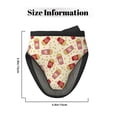 thumbnail image 4 of Cute Popcorn Red Oven Mitts Heat Resistant - Soft Lining Silicone Mini Oven Mitts with HangingLoop, Kitchen Oven Gloves Heat Resistant 500℉ for Cooking Baking Microwave, 4 of 7