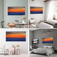 thumbnail image 3 of Cuadro Decorativo Playa Mar Al Atardecer Canvas Revolution  Cuadro 120 x 60 cm, 3 of 5