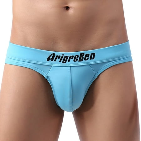 babysbule Bikini for Women Clearance Men s Underwear Swim Trunks Low-rise Smooth Men s Brief Swimming Briefs