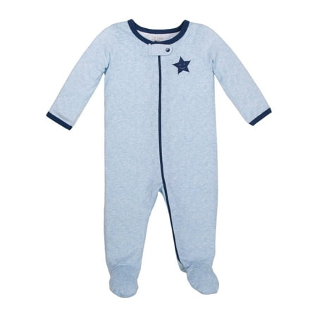 Little Star Organic Newborn Sleep N Play Pajama (Baby (Best Thing For Newborn To Sleep In)