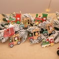thumbnail image 2 of CEHVOM 8PC Christmas Decoration Creative Retro DIY Small Train Pendant Christmas Party Decoration, 2 of 9