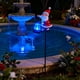 thumbnail image 5 of mfyjkho Luz solar de Papá Noel para jardín con sensor automático de anochecer a amanecer para decoración navideña al aire libre (1 unidad), 5 of 5