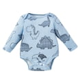 thumbnail image 2 of LYMAYTER Baby Boy Girls Long Sleeve Romper Infant Spring Fall Onesie Jumpsuit Newborn Cartoon One Piece Playsuit 0M-24M, 2 of 11