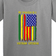 thumbnail image 4 of Inktastic My Grandpa is a Vietnam Veteran Youth T-Shirt, 4 of 5